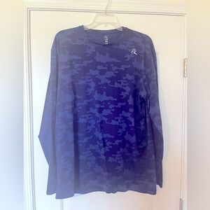 Rhoback Blue Blitz Tech Camo Long Sleeve